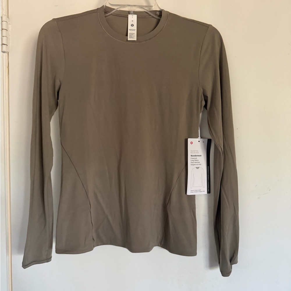lululemon athletica Long Sleeve Top - Olive